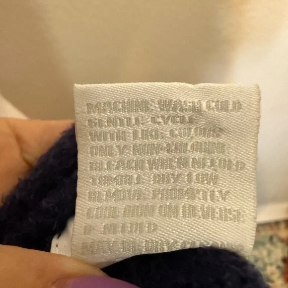 Navy Blue Open Front cascading cardigan by Softies - Picture 5 of 6